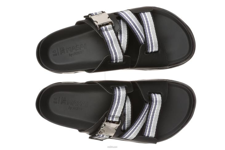 ae MBT رجال نيسوي صنادل أسود 84F688