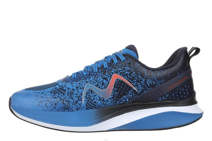 ae MBT رجال Huracan-3000 الدانتيل يصل احذية الجري البحرية / المخرج الأزرق 84F623