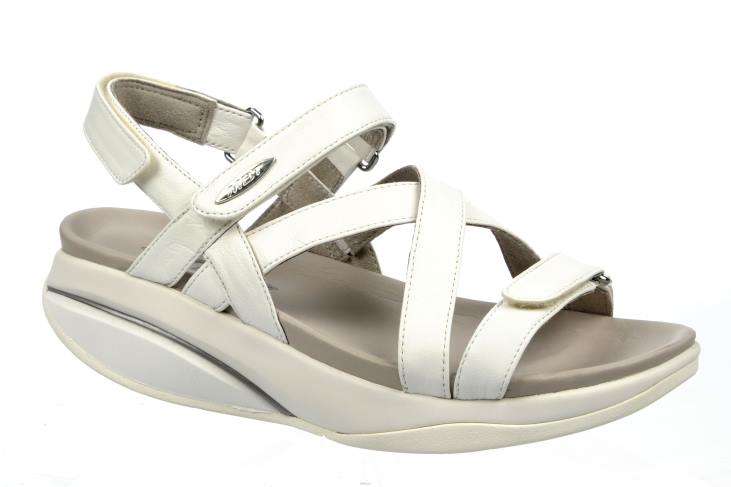 ae MBT نحيف الصنادل اللباس kiburi صنادل أبيض 84F6241