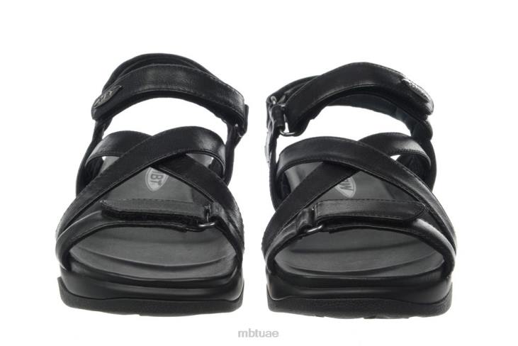 ae MBT نحيف الصنادل اللباس kiburi صنادل أسود 84F6242