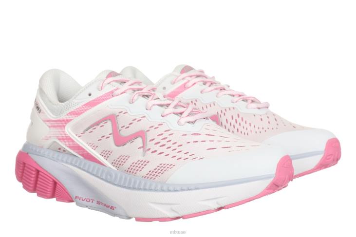 ae MBT نحيف mtr-1500 ثانيا احذية الجري أبيض / وردي 84F6107