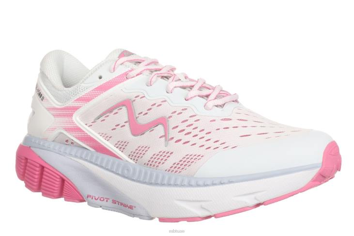 ae MBT نحيف mtr-1500 ثانيا احذية الجري أبيض / وردي 84F6107