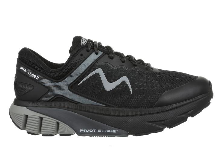 ae MBT رجال mtr-1500 ii الدانتيل يصل احذية الجري نعال سوداء 84F621