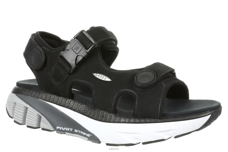 ae MBT نحيف صندل mtr صنادل أسود 84F6145