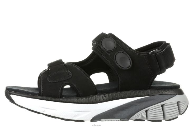 ae MBT نحيف صندل mtr صنادل أسود 84F6145