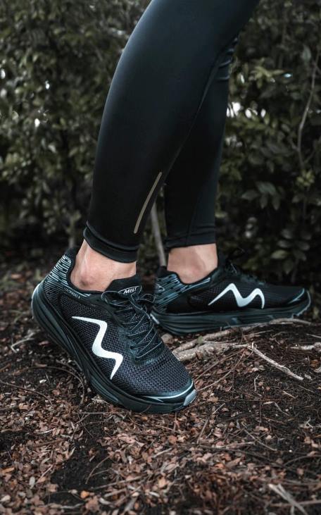 ae MBT نحيف كولورادو x احذية الجري أسود 84F6215