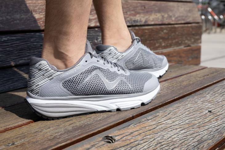 ae MBT رجال كولورادو x احذية الجري رمادي 84F679